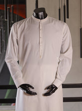 Royal Fashion Embroidered Wash & Wear Kurta Pajama For Men RF25BCN ANMOL-OW